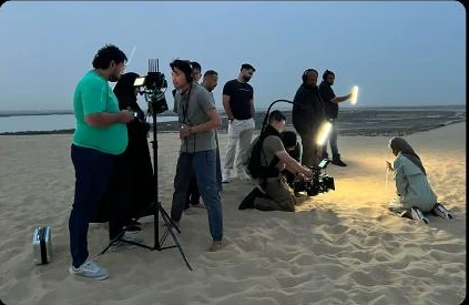 من تصوير الفريق وكواليس المشاريع
