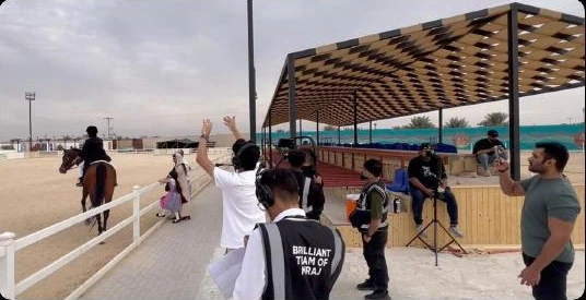 من تصوير الفريق وكواليس المشاريع
