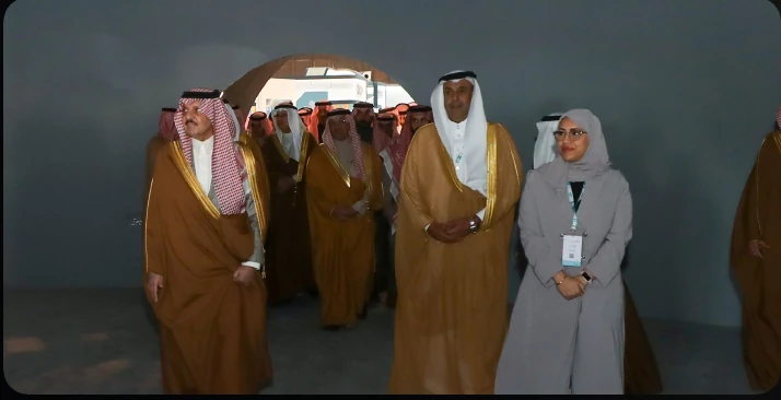 من تجربة العرض الغامرة في الأحساء